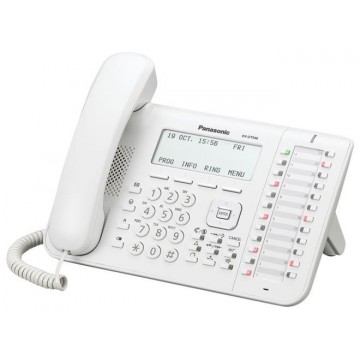 Panasonic KX-DT546 telefono digitale bianco