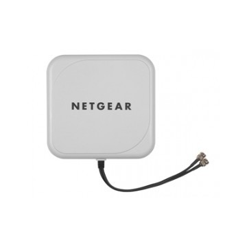 Netgear Antenna 10 dBi da outdoor a 2 terminali per dispositivi wireless-N a 2.4GHz - staffe e viti