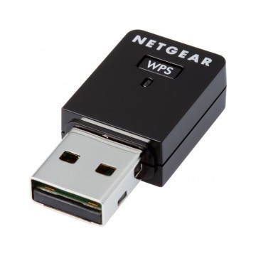 Netgear Scheda USB Wireless-N 300Mbit a 2,4 GHz in formato micro - 100% compatible con gli standard 