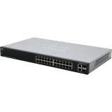 Cisco SMB 26-port Gigabit Smart Switch, PoE, 180W