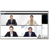 3cx Webmeeting conferenza via web WebRTC