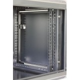  Armadio Rack 19'' a muro 15 unit&agrave; prof.450 Nero da Assemblare Techly