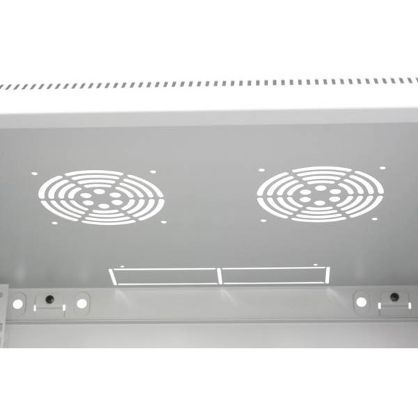 Armadio Rack 19'' 12 unità 450 cm da assemblare grigio