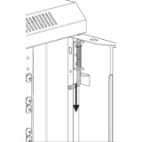 Armadio Rack 19'' a muro 12 unit&agrave; prof.600 Grigio da Assemblare Techly