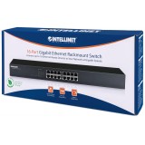 Gigabit ethernet switch 16 porte rack 19''