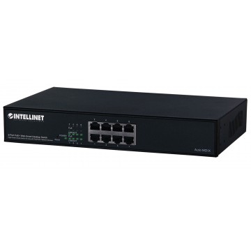 Desktop Web-Smart Switch 8 Porte PoE+