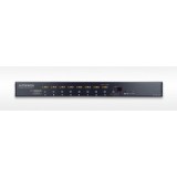 ATEN 8-Port 1U PDU, Metered by bank, Switched by outlet (8 x C13) 10Amp