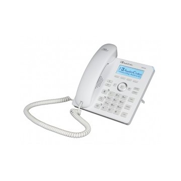 AudioCodes Lync 420HD IP-Phone PoE White2 lines Incl 2nd Eth,4 Progr keys, 128x48LCD Display