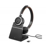 Jabra Evolve 65 Duo con base di ricarica