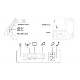 Univois U8S videotelefono IP touch 80 tasti bluetooth