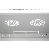 Armadio Rack 19'' a muro 15 unità sezione unica prof. 600mm Grigio