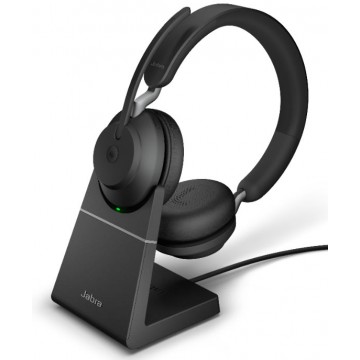 Jabra Evolve2 65 USB-A MS Teams Stereo con base