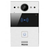 Akuvox R20A V2 ONVIF SIP Videocitofono 1 tasto RFID superficie