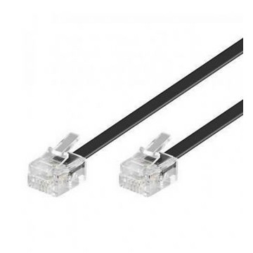 Patch cord fonia RJ11-RJ11 2 mt 6P4C