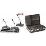 Microfoni Bosch per sala riunoni demo kit in valigia ccs 1000 D