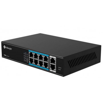 Milesight MS-S0208-EL switch 8 porte PoE 120w