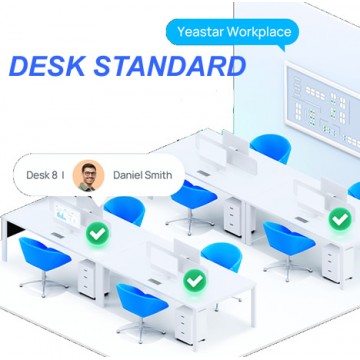 Yeastar Workplace Desk Standard prenotazione scrivania 1 anno
