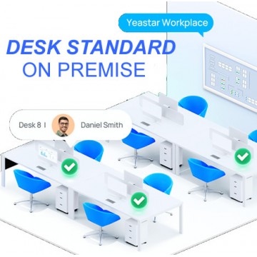 Licenza On Premise Yeastar Workplace Desk Standard prenotazione scrivania 1 anno