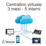 Centralino virtuale 3 mesi 5 interni