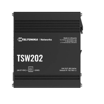 Teltonika TWS202 switch 8 porte PoE barra DIN