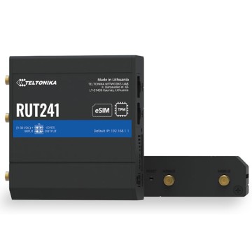 Teltonika RUT241 eSIM router industriale