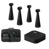 Vedi dettagli su Ipevo Vocal Quartet con borsa e 4 speakerphone