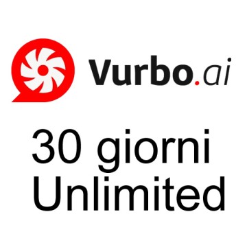 Vurbo PRO sw per trascrizione e traduzione simultanea 1 mese