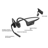 Shokz OpenComm2 cuffia a conduzione ossea bluetooth