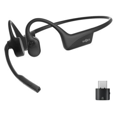 Shokz OpenComm2 UC auricolare stereo bluetooth a conduzione ossea