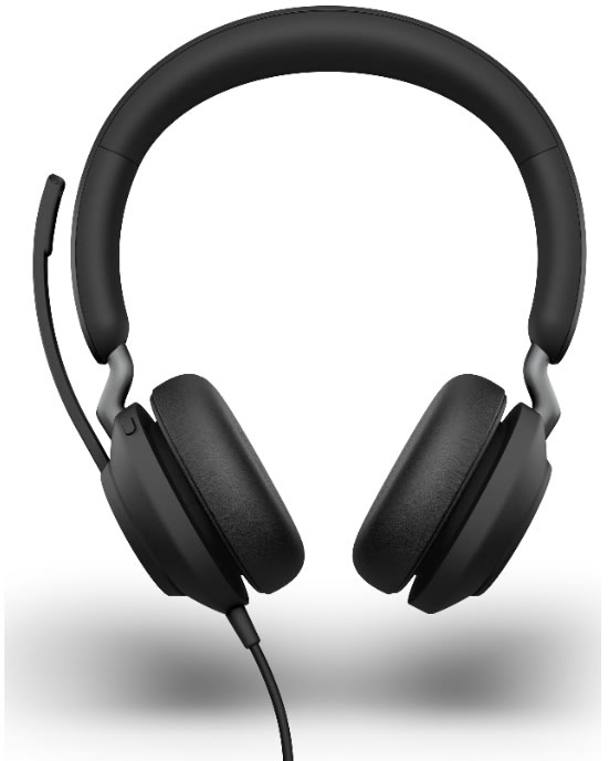 Cuffia USb con connettore USBC USBA Evolve2 40