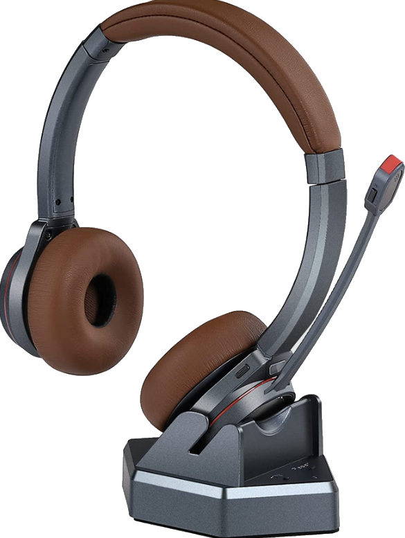 Cuffia bluetooth con microfono a cancellazione di rumore