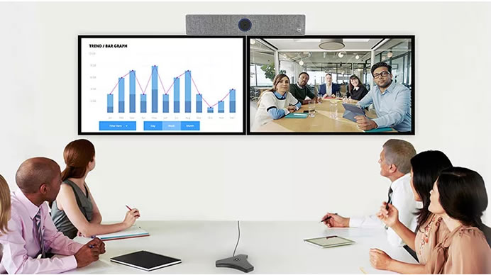 Sistema di videoconferenza windows 10 ezcam-hd9 pro 2 monitor
