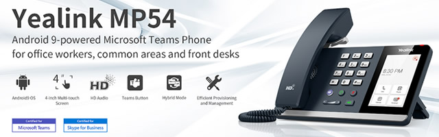 telefono Teams Yealink MP54 office 365